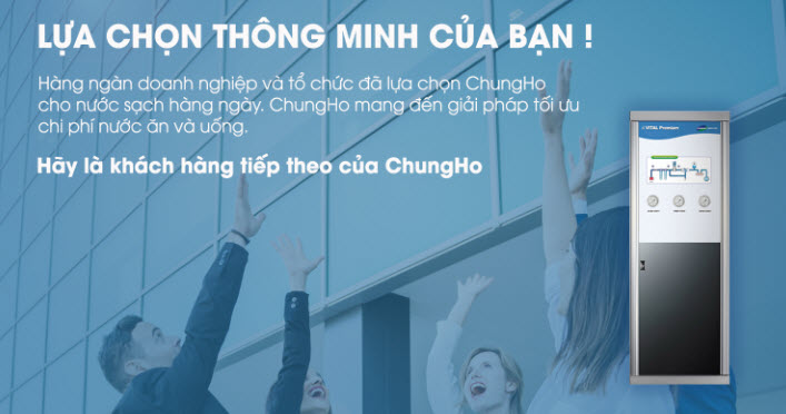 Máy lọc nước ChungHo VITAL PREMIUM 8 may loc nuoc chungho vital premium 7