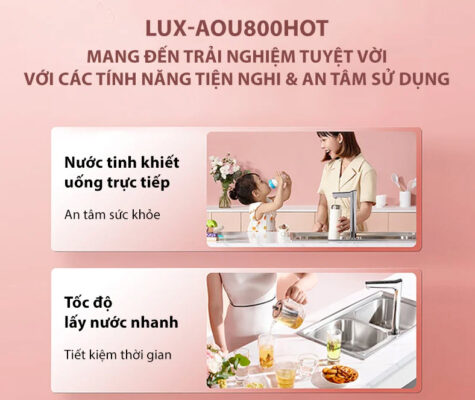 may loc nuoc dat gam cong suat lon a o smith ross lux aou800hot new 8