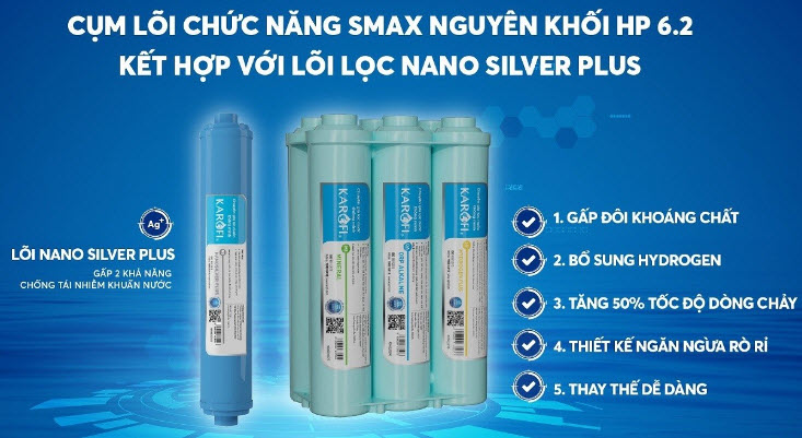 Máy Lọc Nước Nóng Lạnh Karofi Kad-D66/D66S 18 may loc nuoc nong lanh karofi kad d66 d66s 5